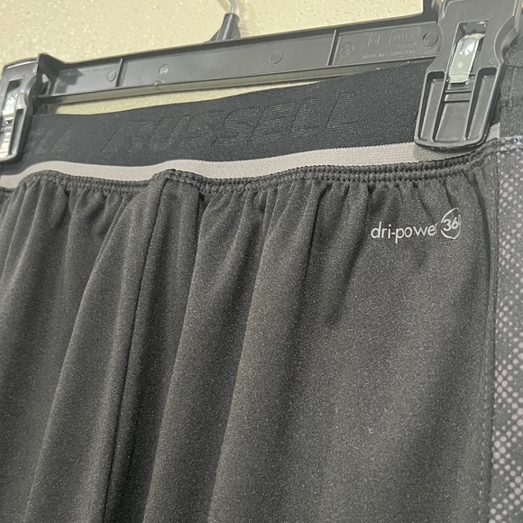 Russell Athletic Black Drawstring Shorts - Picture 4 of 6